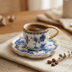 Coffee Cup and Saucer Set - 12 Pcs